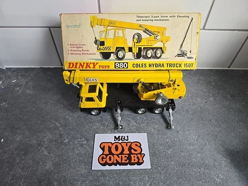 Dinky 980 Coles Hydra Truck 150 In Original Box - Vintage Original