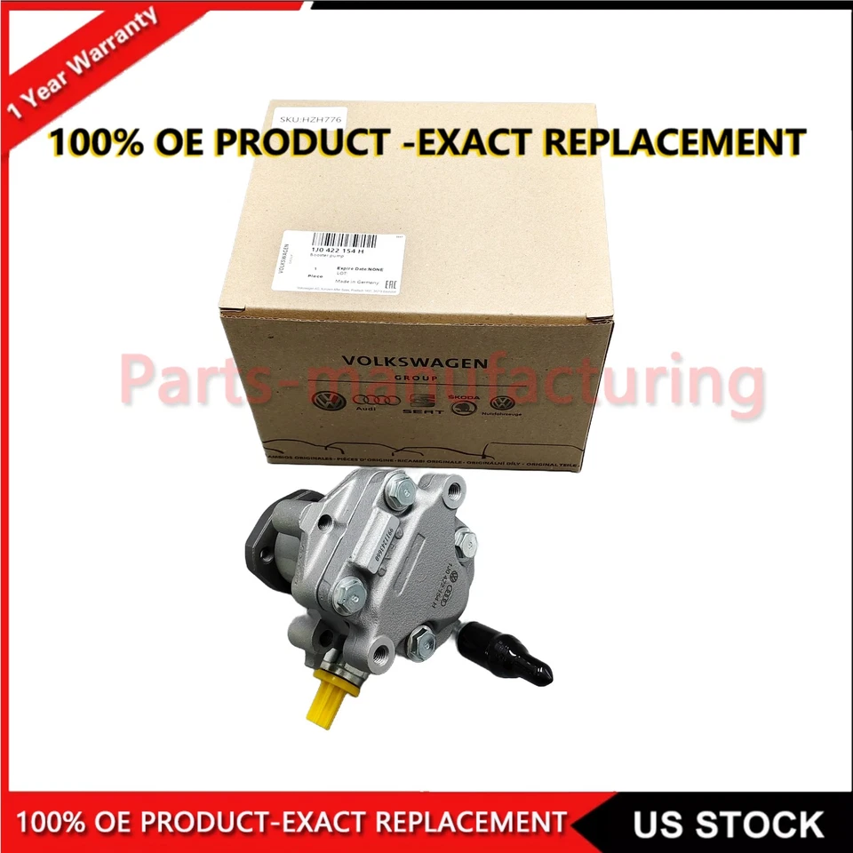 Power Steering Pump for Volkswagen Beetle 1998-05 Jetta Golf Derby Seat Cordoba Foto 2 de 4