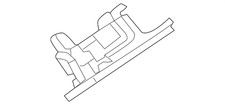 Genuine Audi Glove Box Latch 8w1-857-131-a-6ps