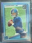 2025 Panini Donruss Optic Football #273 Jaxson Dart Rated Rookie RC Silver Holo