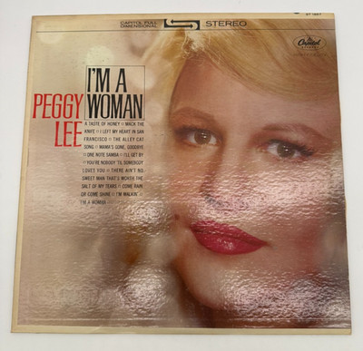 Peggy Lee I'M A Woman LP Vinyl Record Album