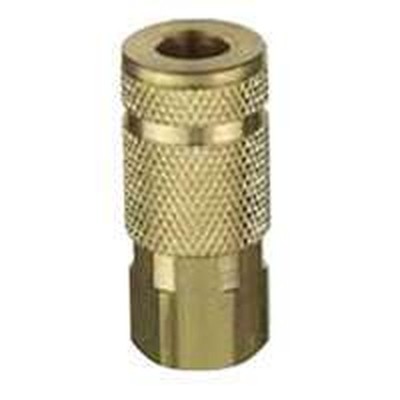 NEW PLEWS TRU-FLATE 13-335 AIR LINE COMPRESSOR 1/4'' FEMALE COUPLER HOSE FITTING