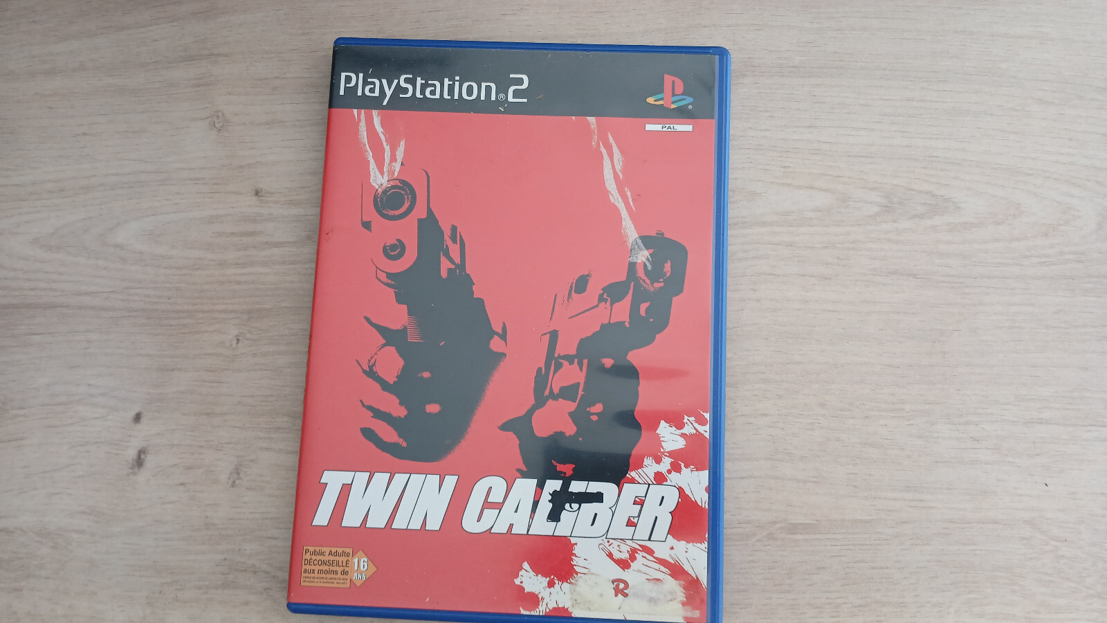 TWIN CALIBER SONY PLAYSTATION 2 PS2 EDITION FR PAL
