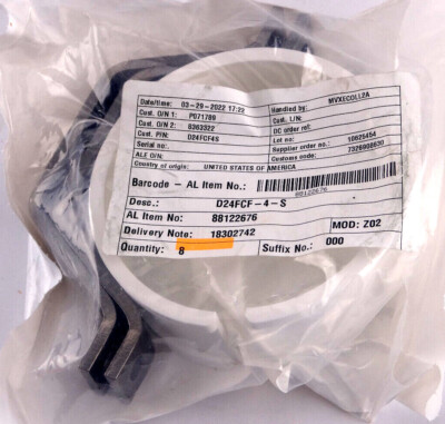 Alfa Laval D24FCF-4-S 88122676 Pipe Hanger Kit D257414 Brand New Free Shipping