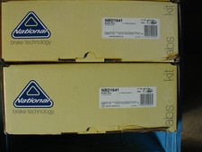 x2 National REAR Brake Disc for Citroen C3 Mk2 2009-2016 249mm