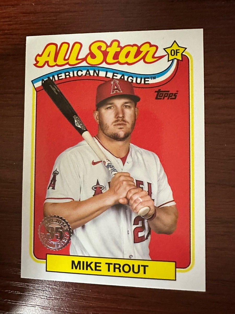 Topps 2024 series2 筆直し Mike Trout - メルカリ｜MLB