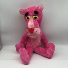 Vintage Pink Panther United Artists Mighty Star 1980 stuffed animal toy