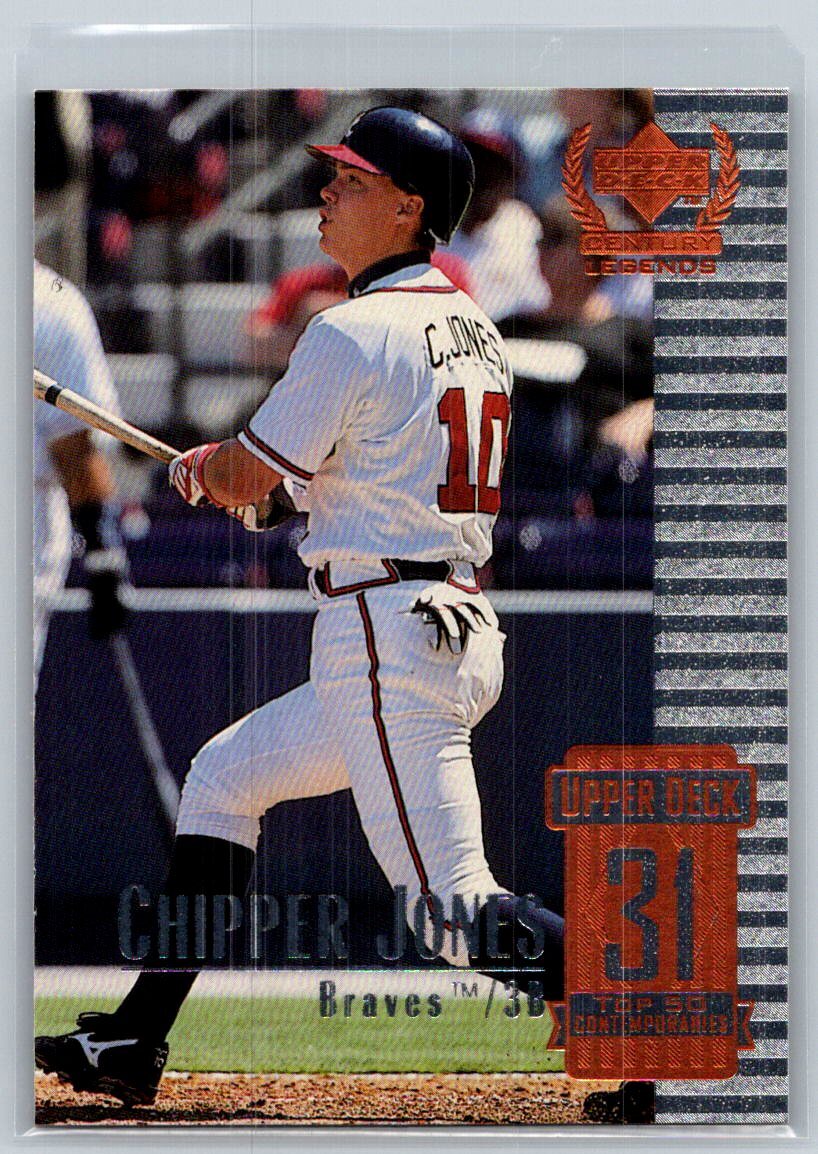 1999 Upper Deck Century Legends #81 Chipper Jones NM+ | eBay