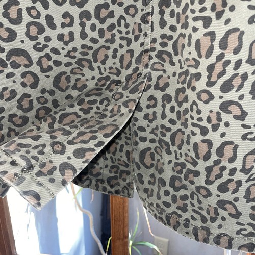 Zara Leopard Print Jacket With Removable Lining On Trend Girls Size 11-12 EUC - Picture 7 of 8