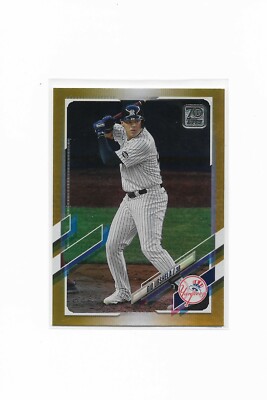 2021 Topps Series 1 GOLD FOIL PARALLEL You Pick Complete Your Set SPECIAL!!!!