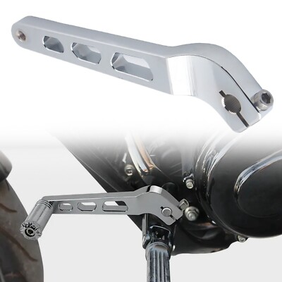 Chrome Shift Lever Shifter for Harley 91-17 Dyna Wide Super Glide Street Fat Bob