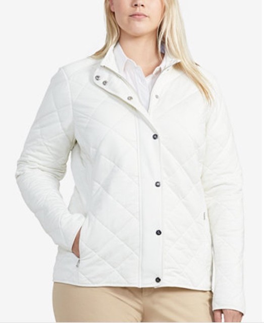 ralph lauren plus size coats
