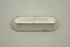 Rare Vintage 1 Oz M & B Mining Co. Omega Hand Poured Silver Bar .999 Silver #1