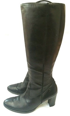 green knee high boots uk