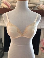 Christian Dior Lingerie bralette eu 70 100 silk made in France VINTAGE RARE