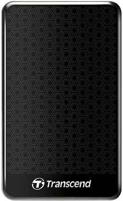 Transcend 1TB StoreJet 25A3 External Hard Drive USB 3.0 Black Model TS1TSJ25A3K