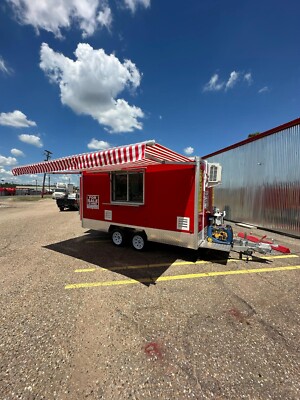 NEW 14 FOOT FULLY EQUIPPED FOOD TRAILER READY TO MAKE $$$-IN STOCK- MADE IN USA