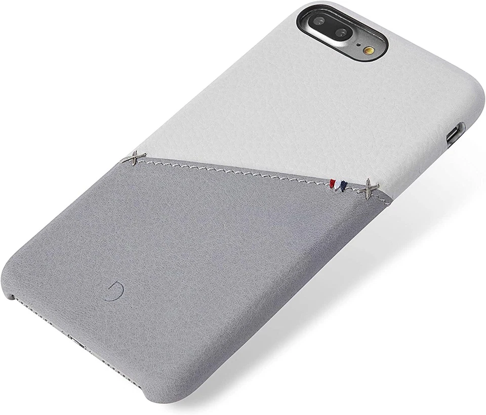 Funda protectora decodificada DA6IPO7PLSO1WEGY para iPhone 7 Plus / iPhone 8+ cuero blanco Foto 4 de 4