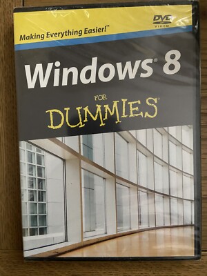 Windows 8 für Dummies DVD Neu Versiegelt