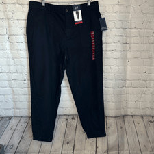 Gap Women  s Twill Black Jogger size xl New