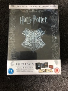 Harry Potter Limited Edition 1 8 Blu Ray Sealed New 19 Discs Of Ebay