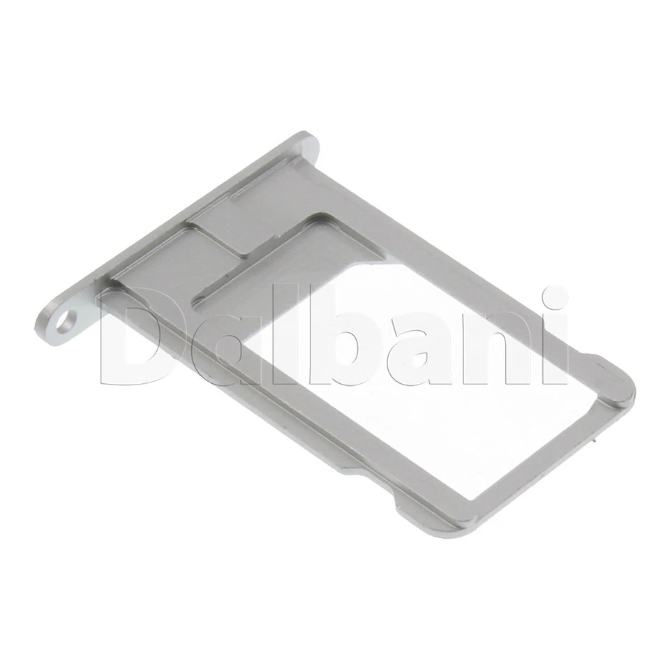 Sim Card Tray Replacement Part Silver for Apple iPhone 6 Plus - Image 2 of 2
