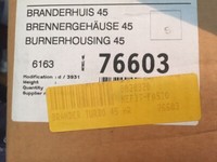 Buderus Nefit 76603 T3 BrennergehÄUse GB102, Sbg 40Kw Turbo 45 Hr Neu Ovp