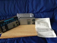 LifeLong - AM/FM Radio with LCD Alarm Clock in Original Box with Instructions