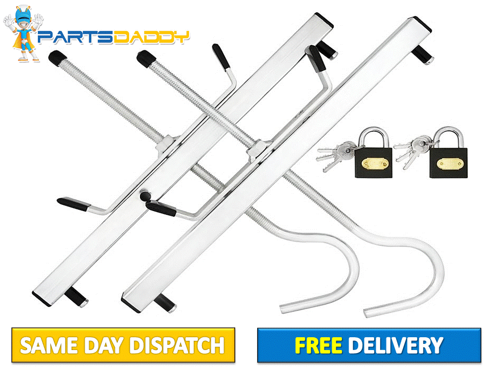 UNIVERSAL LADDER ROOF RACK CLAMP CLAMPS LOCKABLE FREE LOCKS LADDERS SECUR CT3869 eBay