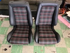 Porsche Recaro Bmw E10 E21 Reupholstered Rebuilt Mustang Oem German Vinyl
