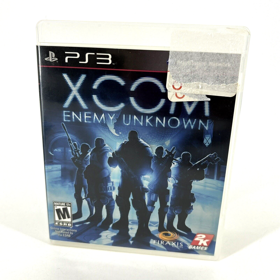 XCOM: Enemy Unknown PlayStation 3 PS3 Game Nice Cdtn Manual, Case Bonus ...