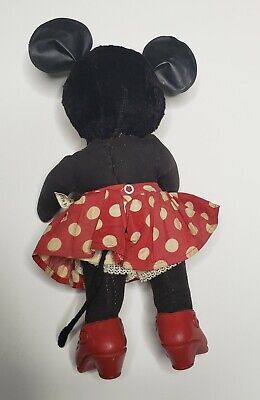 Rare Vintage Disney Gund 1940 Complete Minnie Mouse 12 Rare Vintage Disney Gund 1940 Complete Minnie Mouse 12