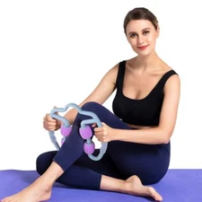 Yoga Massage Roller Trigger Point For Arm Leg Neck Relax Muscle Tissue Fitness G