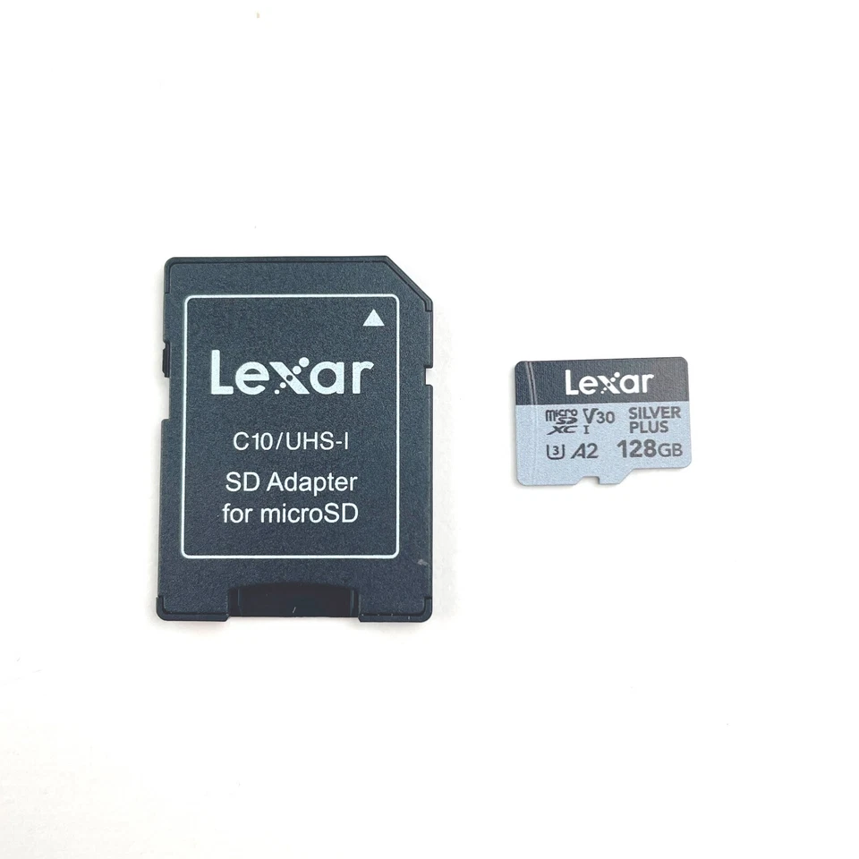Lexar Professional 128GB SILVER PLUS microSDXC UHS-I Memory Card -100% ORIGINAL - Image 3 of 4