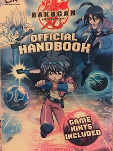 Bakugan Battle Brawlers Official Handbook Scholastic Game ...