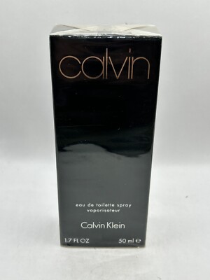 CALVIN BY CALVIN KLEIN 50ML VINTAGE EDT SPRAY (NEW WITH BOX & SEALED)