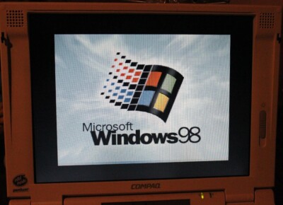 VINTAGE Compaq LTE 5300 2880F Laptop w/Pwr Supply, WORKS: SOLD AS