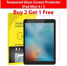 For iPad Mini 4 5 4th / 5th Gen Premium Tempered Glass Screen Protector HD Clear