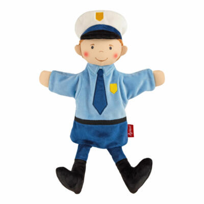 sigikid hand puppet policeman hand puppet Punch and Judy puppet theater puppet