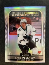 21-22 UD O-Pee-Chee Platinum Rainbow Marquee Rookie 265 Lane Pederson