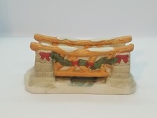 1991 House Of Lloyd Christmas Street Skaters Pond  BRIDGE ONLY EUC 