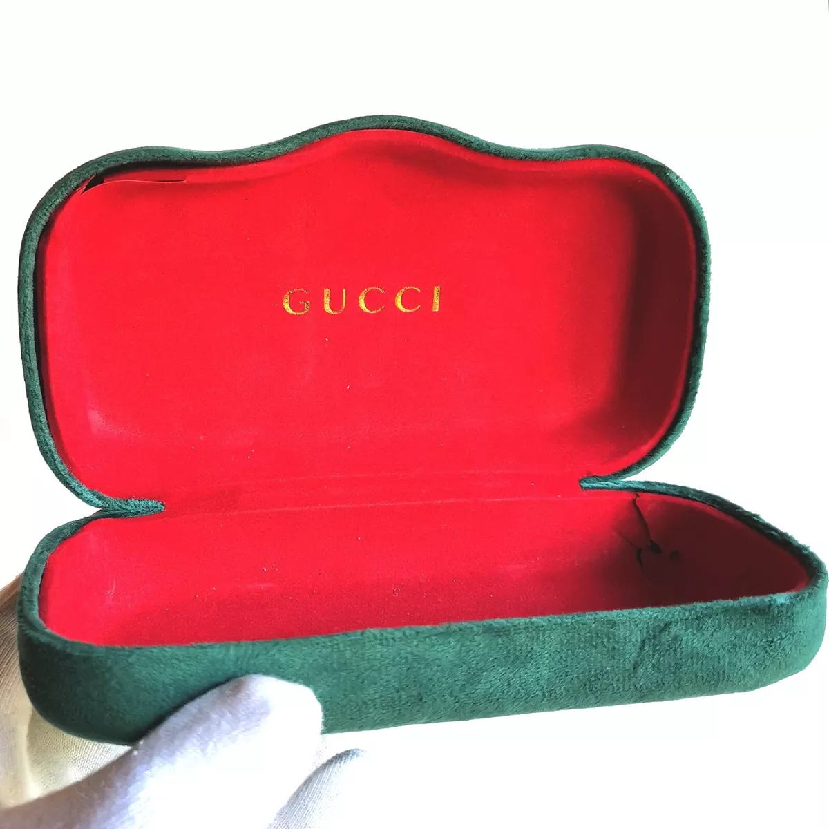 GUCCI Sunglasses Box Sunglasses Cover Case Green Red