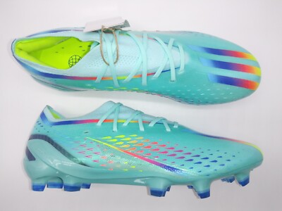 Adidas Mens Rare X Speedportal.1 FG GW8427 Blue Grey Soccer