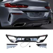 Gloss Black For 2018-2024 Bmw 8 Series G16 840i M850i M Sport Rear Diffuser Lip