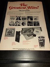 Columbia Records 1967 Rare Original Promo Poster Ad Framed!