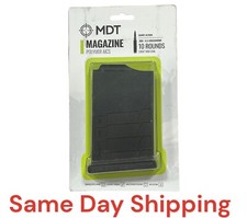 Mdt 10 Round Polymer Aics Magazine .308 Win 6.5 Creedmoor Black - 104447-blk