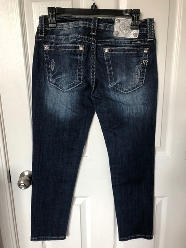 MISS ME Women's Signature Crop Skinny Jean Size 28 New with tag - Picture 4 of 4