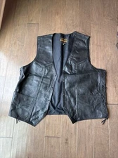 Pro Rider Genuine Leather Motorcycle Biker 