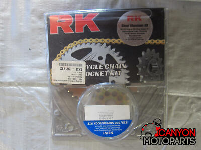 06 07 08 09 10 11 Kawasaki ZX14 ZX-14 ZX14R RK Chain Sprocket Kit