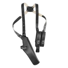 Koltster Vertical Shoulder Holster with Double Mag Pouch Colt 1911 LEFT HANDED
